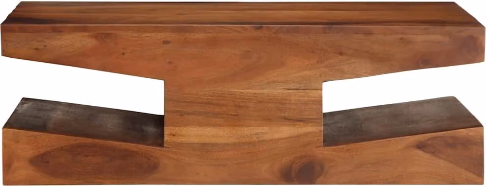 Tavolino da Salotto 90x60x30 cm Legno Massello di Acacia