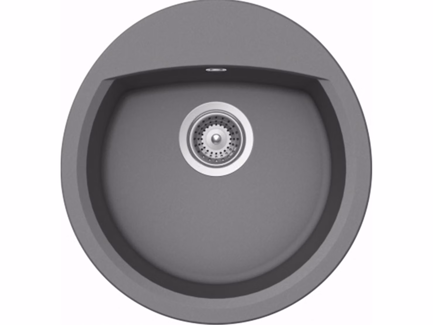 Lavello da incasso Schock Manhattan R-100 U Croma - lavello sottopiano