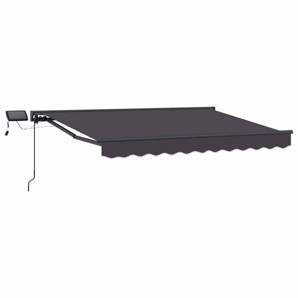 Semi-cassette Videx con LED Antracite, Manuale, L: 250 cm x H: 195 cm – 2