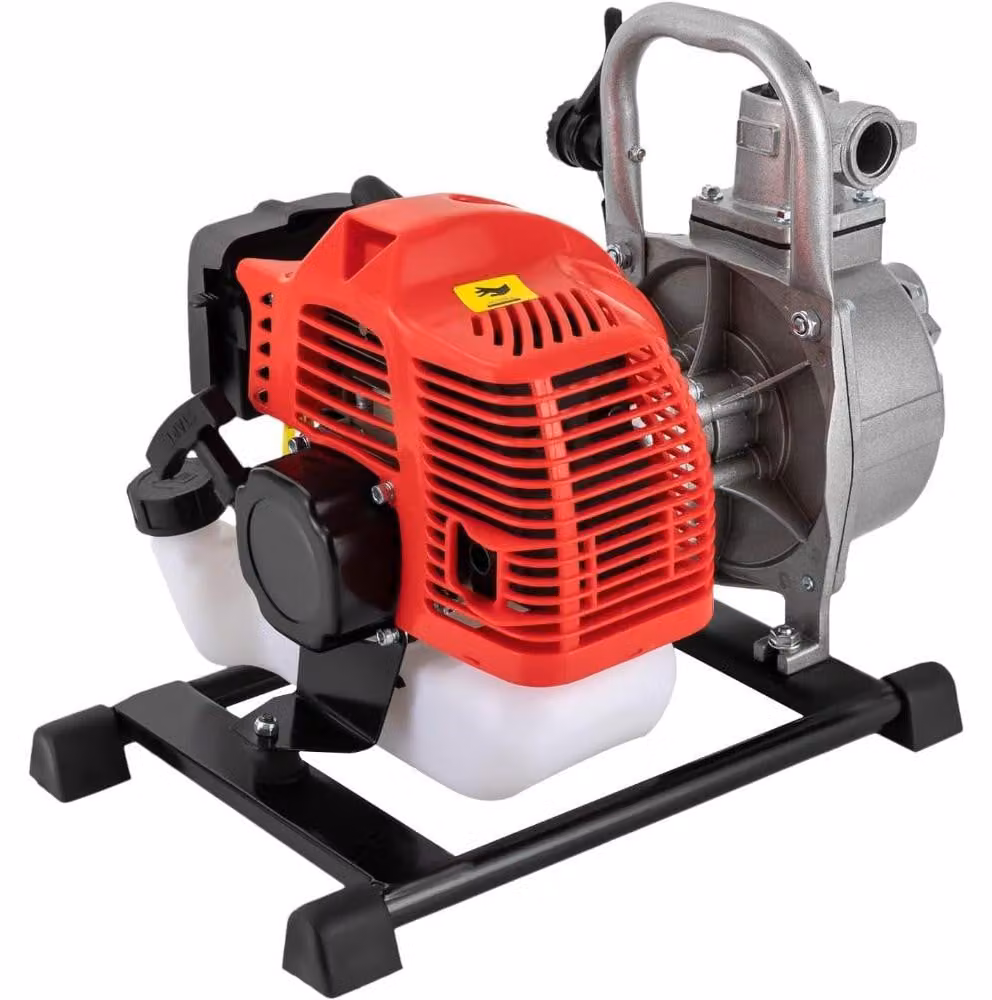 Pompa sommergibile – pompa per acqua a benzina, compatta, ideale per giardinaggio e irrigazione – motore da 43cc