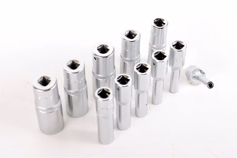 SALTUS Set di chiavi a bussola da 1/4" 3-14 mm a doppio esagono 11 pezzi lunghi