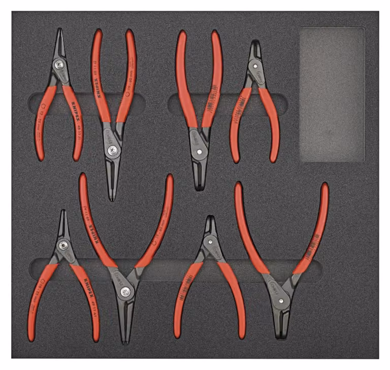 Modulo utensili 1/3 Pinze per anelli di sicurezza Knipex | 4053569883665