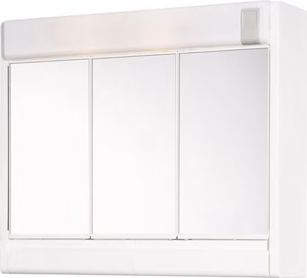 Specchio con illuminazione Jokey Ruby bianco