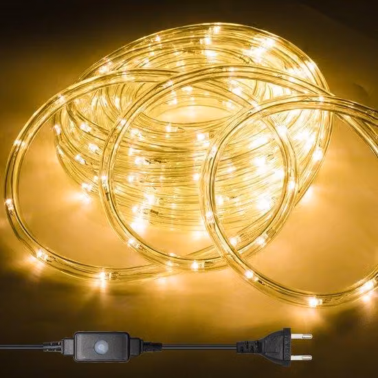 Catena luminosa per interni ed esterni - 40 metri di luci LED - Impermeabile - 960 LED - Catena luminosa - Bianco - Per uso esterno e interno - Materiale: Vetroceramica - Catena luminosa LED da 960 luci - 40 metri - Catena luminosa per interni ed esterni