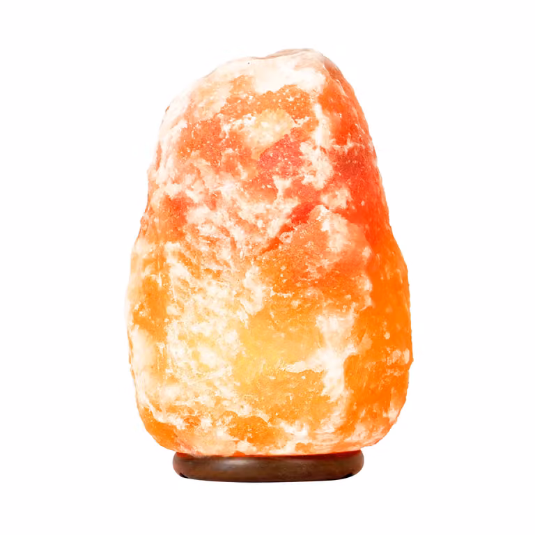 DICTROLUX Lampada di Sale Rosa dell'Himalaya Dimmerabile, Colore Multicolore, H: 31 cm, Diametro: 20 cm