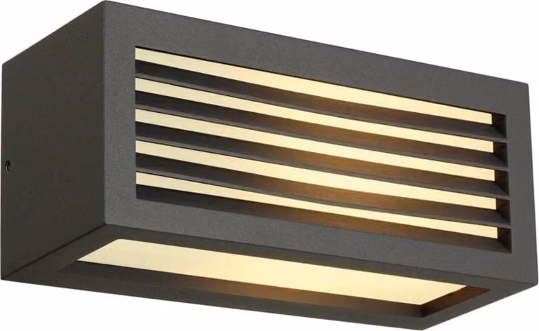 Box-L applique angolare IP44 Up/Down E27 antracite