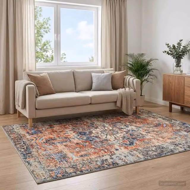 Tappeto ORIZ Arancione 300 x 400 cm 100% Poliestere 42050413