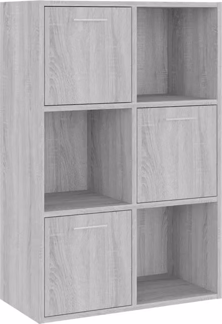 Mobile Contenitore Grigio Sonoma L: 60 cm, P: 29,5 cm, H: 90 cm CFW9486776