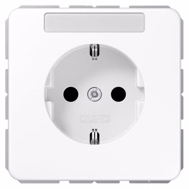 Presa Jung SCHUKO bianco alpino CD 1520 NA WW