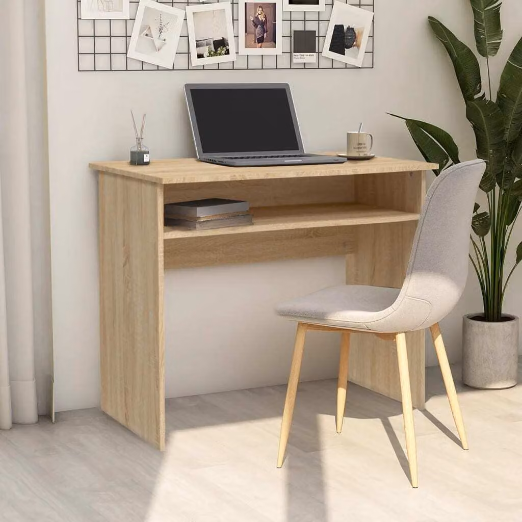 Maison Exclusive - Scrivania in rovere Sonoma 90x50x74 cm Materiale ligneo