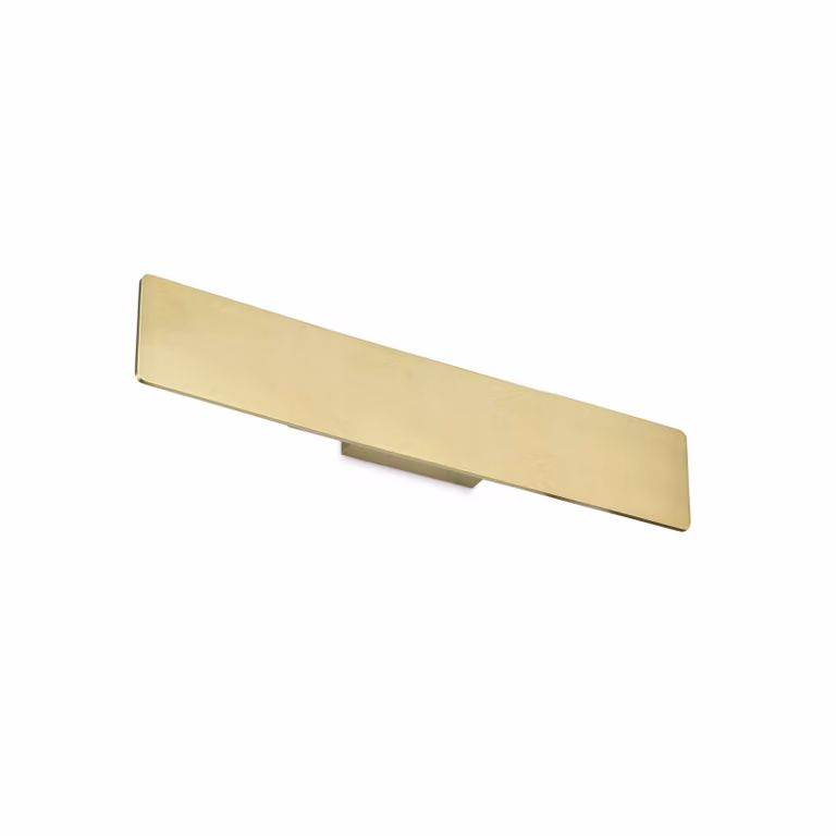 IDEAL LUX Applique da parete a LED Zig Zap, Ottone / Oro, Soggiorno / Sala da pranzo, Alluminio, Moderno, Applique a LED