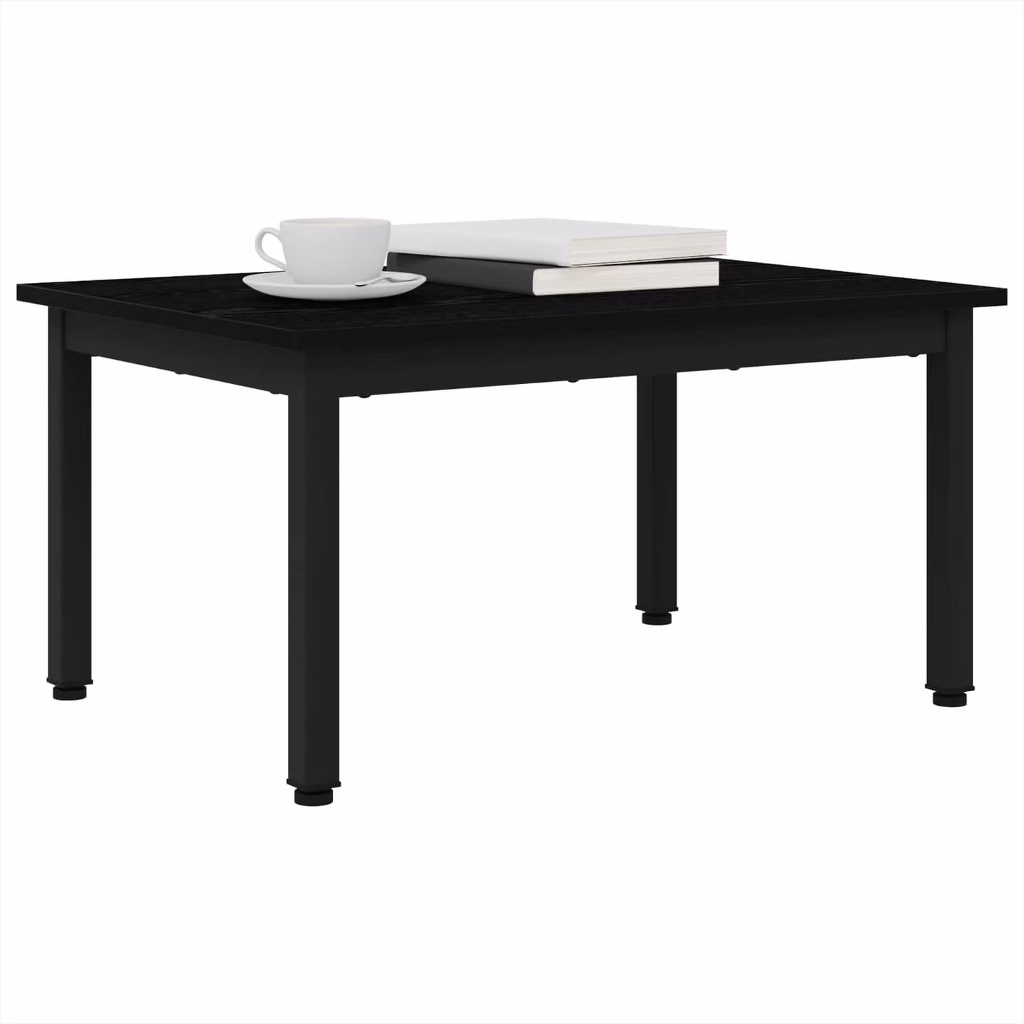 Tavolino da salotto Rovere Nero 70 x 50 x 36 cm