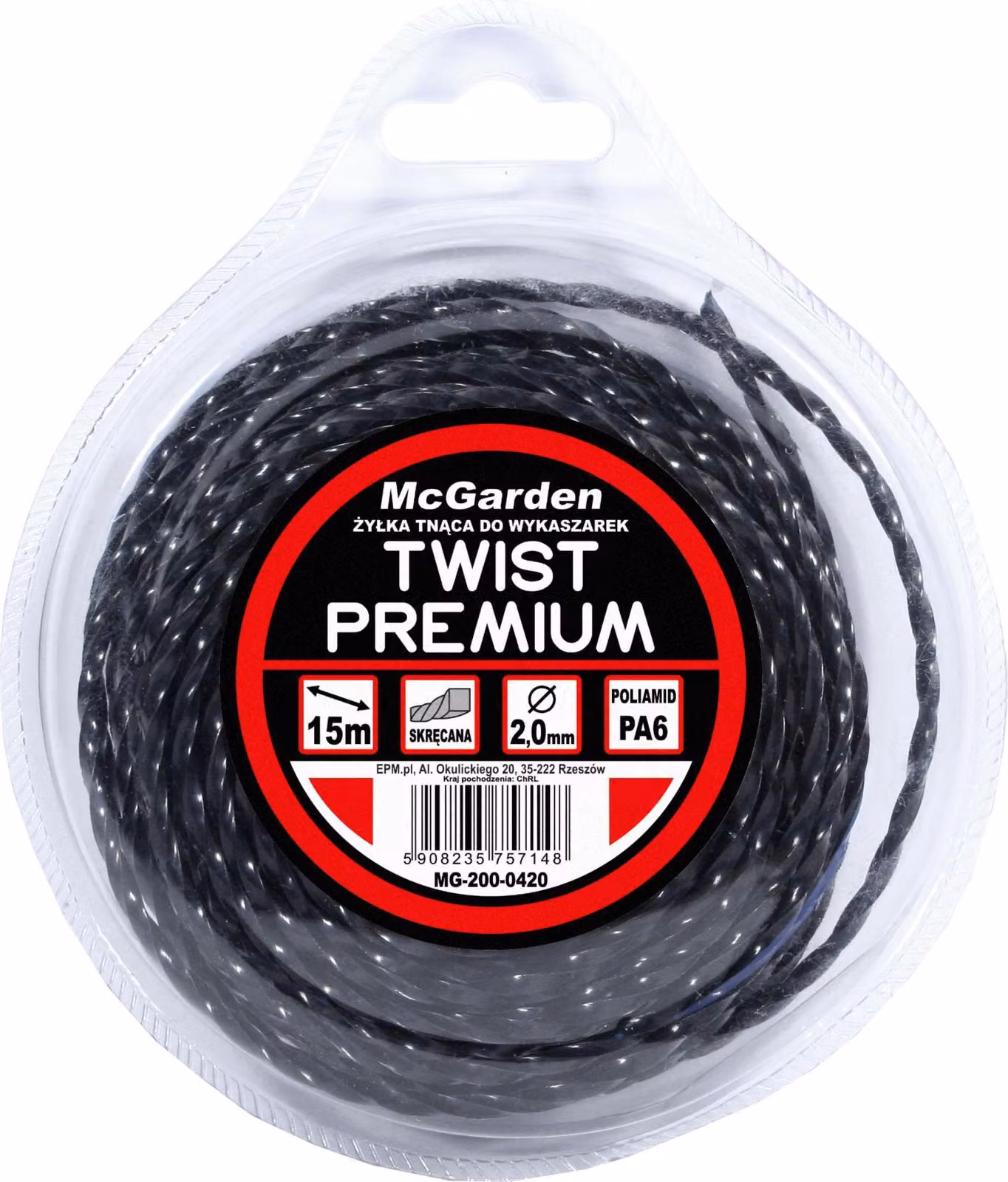 Filo Trimmer Twist Premium 2,0Mm 15M