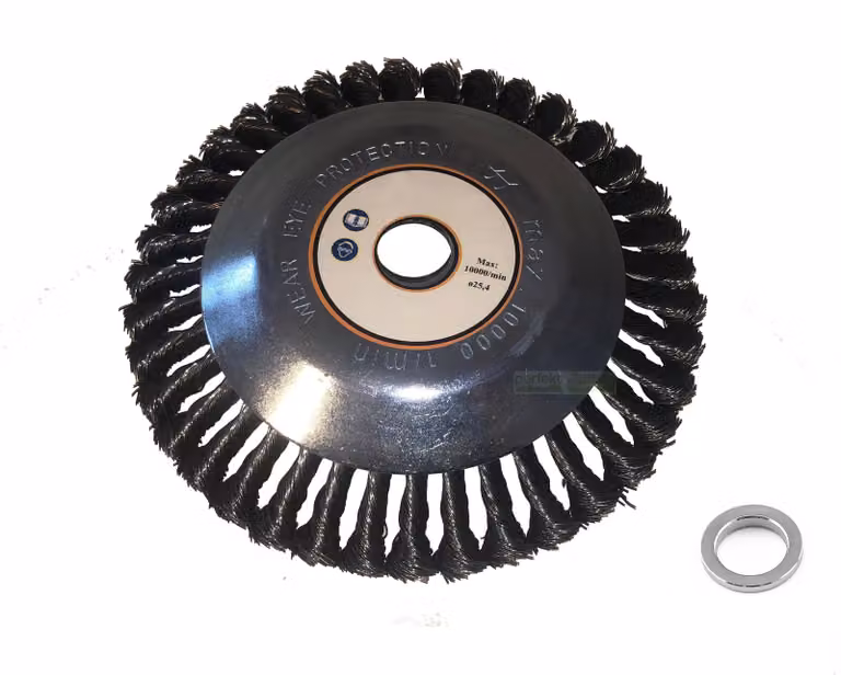 200 mm X 25,4 mm Spazzola professionale per erbacce Spazzola per erbacce - 36 denti