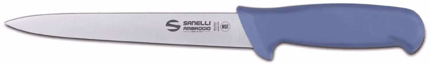 Coltello filettare flessibile cm 18 blu linea Supra di Sanelli Ambrogio