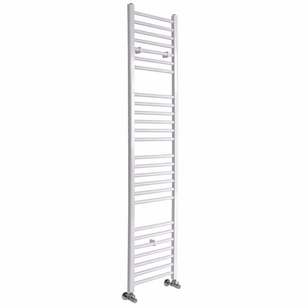 Scaldasalviette Design Bianco Piatto 1800x400mm 610W - Termoarredo Bagno - Ive