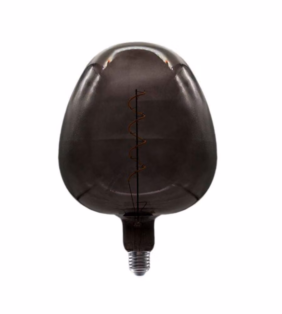 V-TAC Lampadina LED E27 4W Filamento Forma di Mela Colore Nero