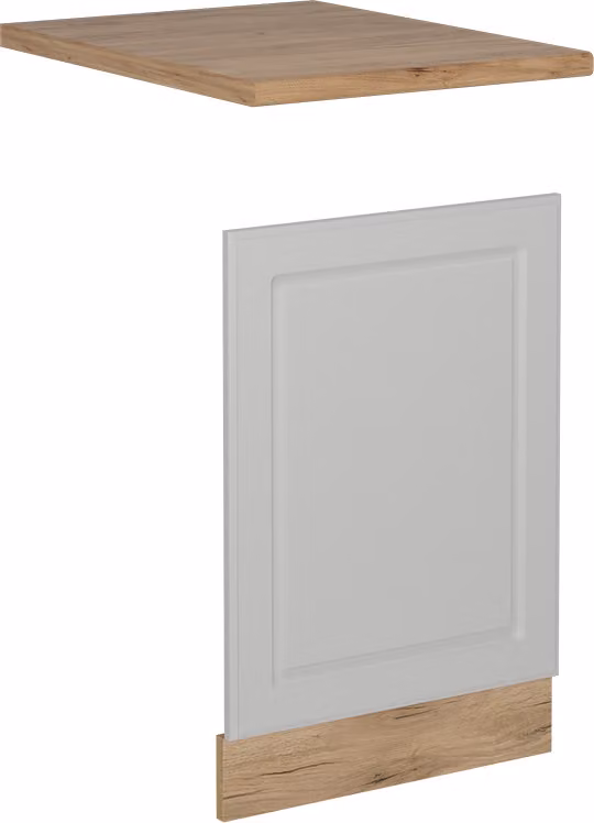 Pannello frontale Vicco R-Line Bianco rustico 45 cm , PL Rovere, Model 53990