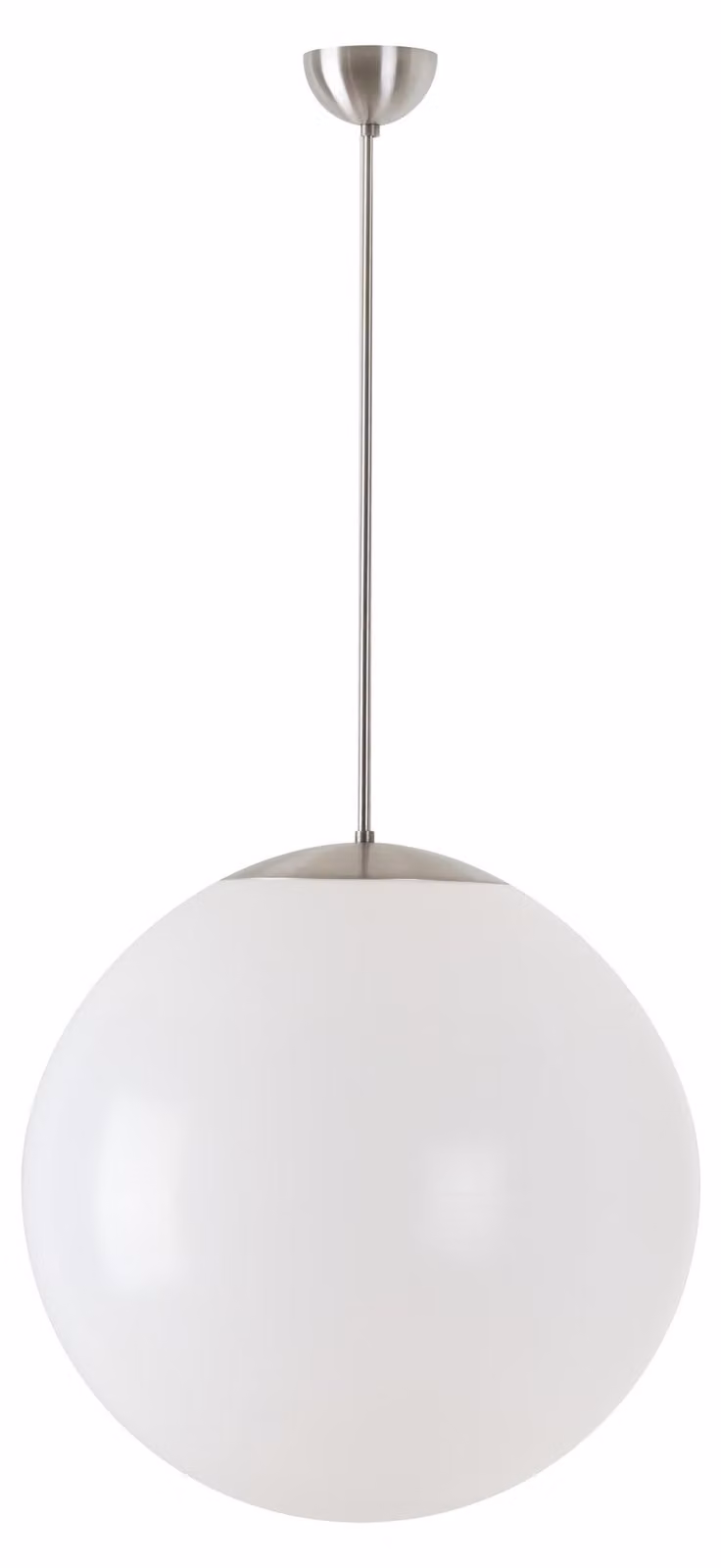 OSMONT ISI66150 ISIS P4 apparecchio a sospensione in plastica acciaio inox spazzolato / bianco IP40 3000 K 41W LED DALI