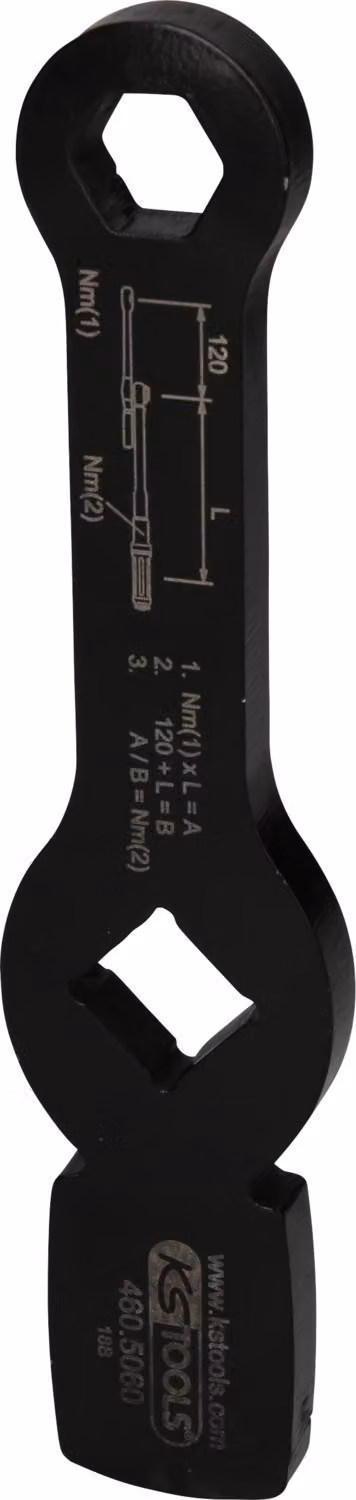 KS TOOLS Chiave esagonale a percussione 3/4' con 2 superfici di riscontro, 18 mm ( 460.5060 )