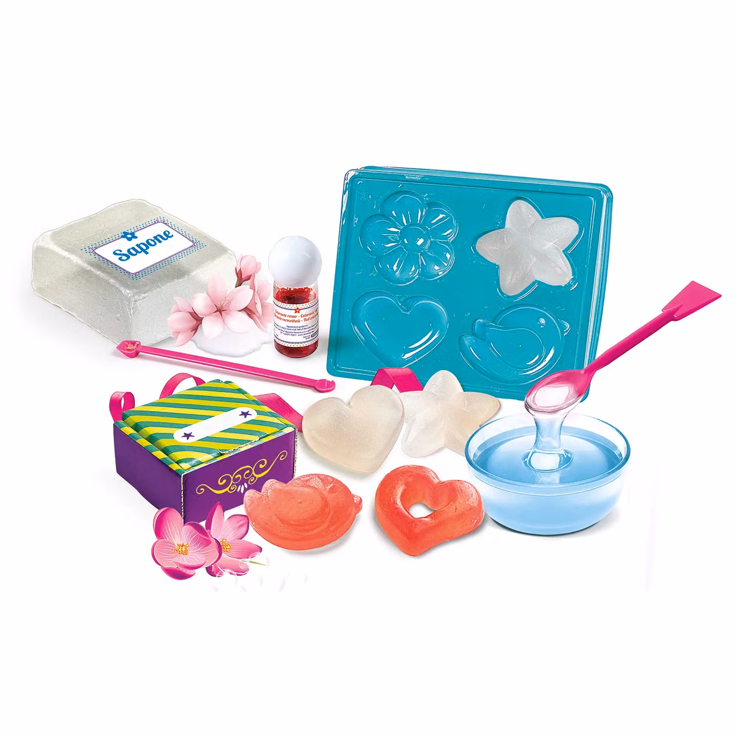 Clementoni Scienza e Gioco Lab Laboratorio dei Saponi Multicolore per Bambini dagli 8 Anni in su – 2