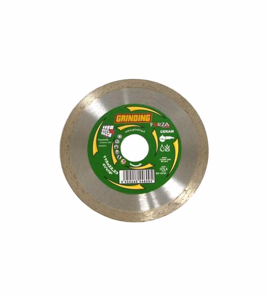 Disco Diamantato Corona continua 115 mm per Ceramica    Forza Grinding