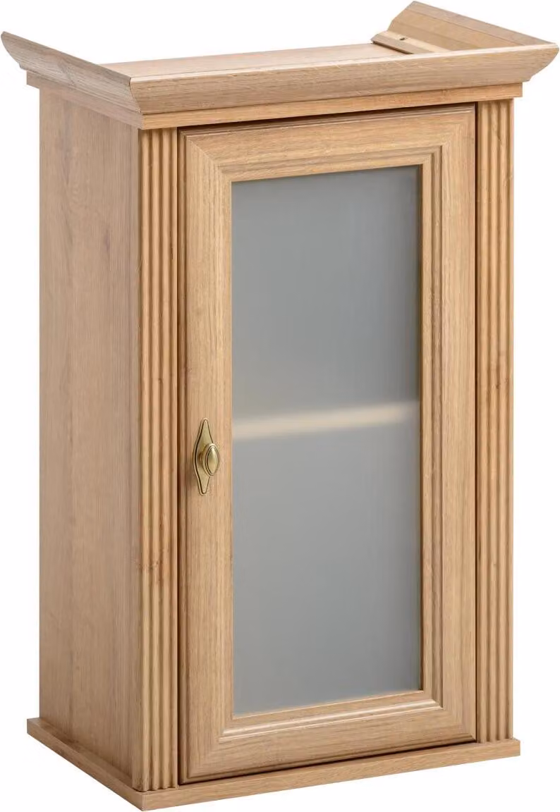 Wandschrank Hängeschrank Ablageschrank Küche Bad Vollholz Möbel Echtholz Regal