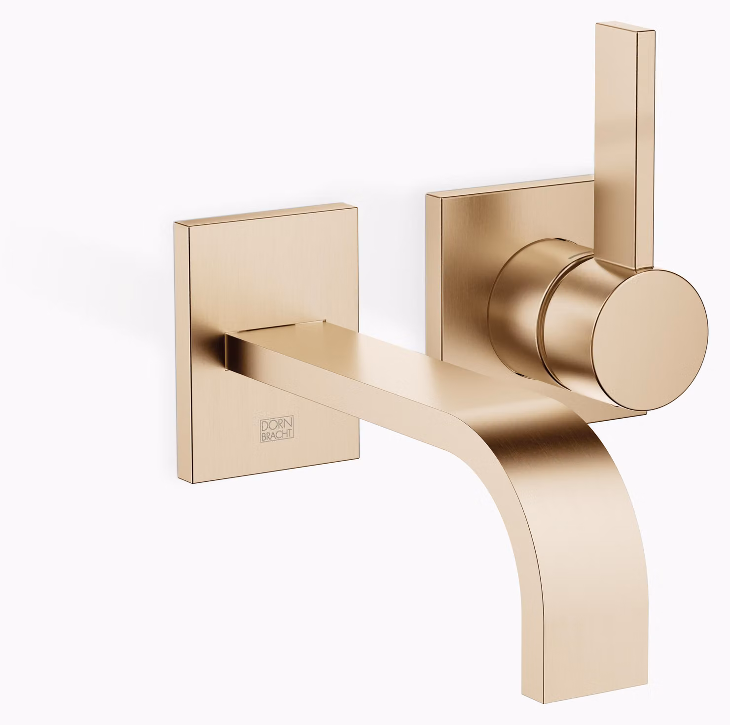 Dornbracht MEM Mitigeur monocommandé mural pour lavabos sans vidage, saillie 177mm, 36860782-46, 36860782-46