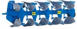 Modellino Aratro Bruder scala 1:16 colore blu