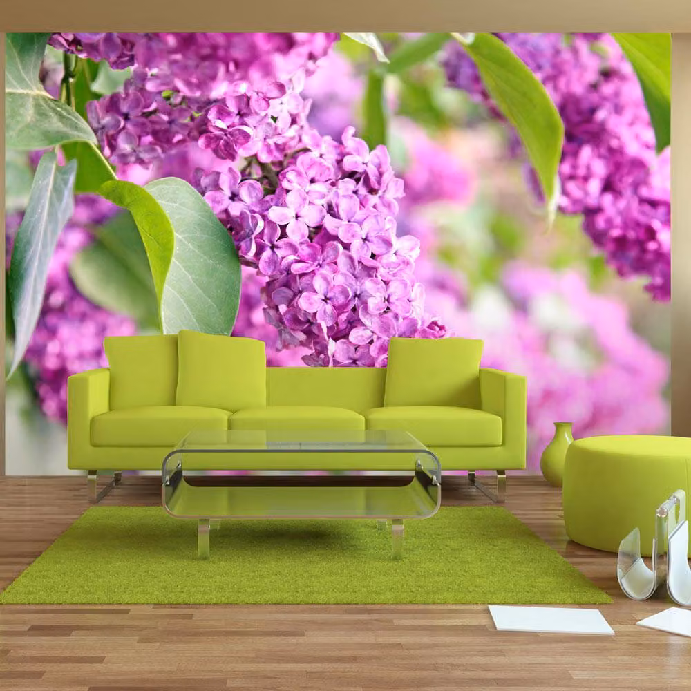 Fotomurale - Fiori lilla - 100x70