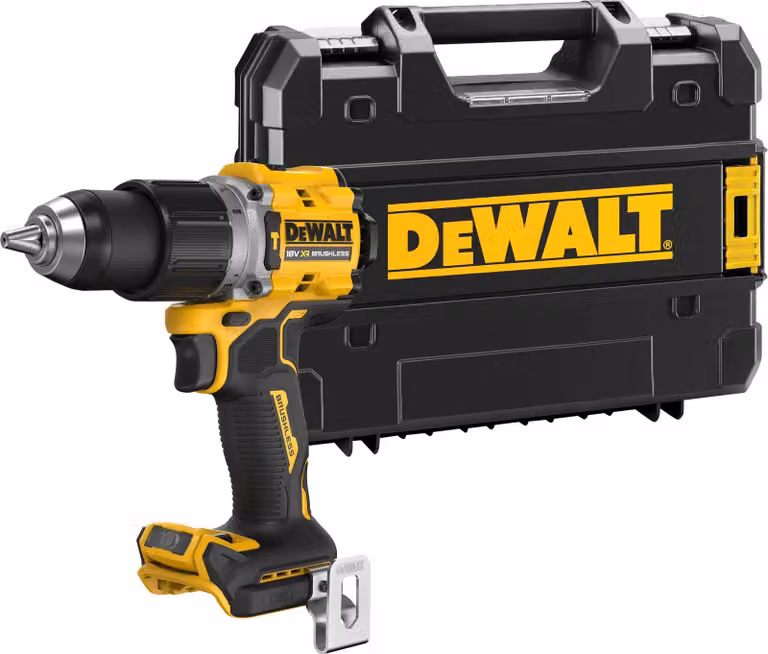 DeWalt DCD 805 NT Trapano avvitatore a percussione a batteria 18 V 90 Nm Brushless + 1x batteria Powerstack 5,0 Ah + TSTAK - senza caricabatteria