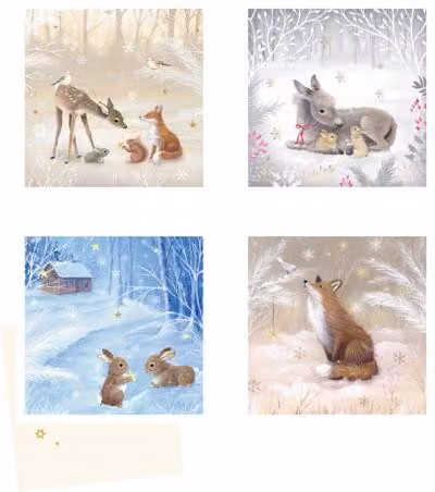 Assortimento mini calendari dell'Avvento - Magia invernale