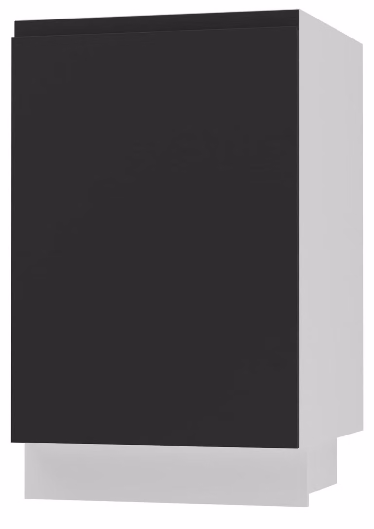 Armadio da cucina AVELLINO Armadio per stoviglie bianco nero Design selezionabile
