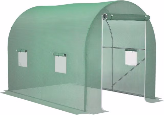 Serra da Giardino a Tunnel Zephmum Verde L/P/H: 3 x 2 x 2.1 m