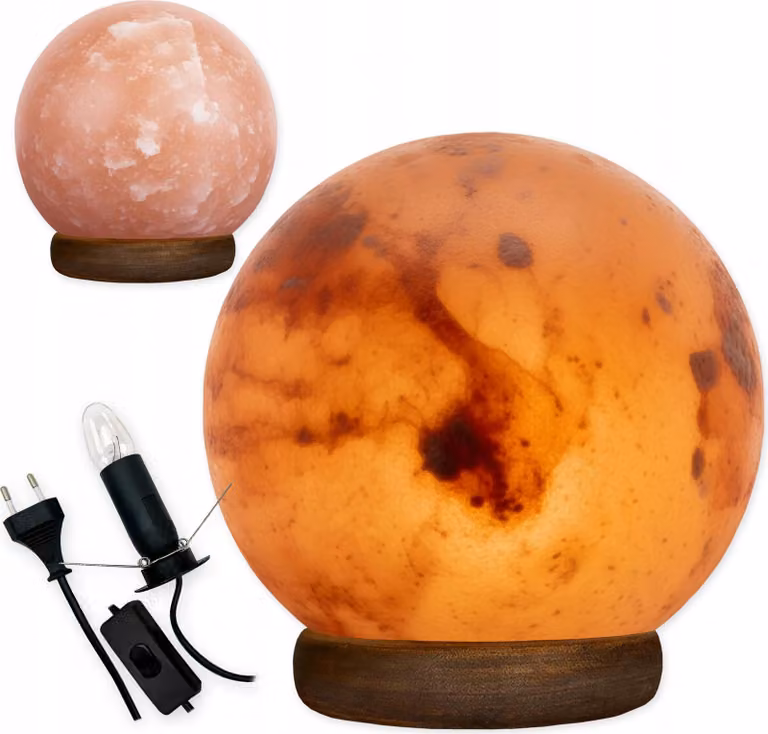 Lampada diLuna ionizzatore d'aria rotonda da 3 a 4 kg