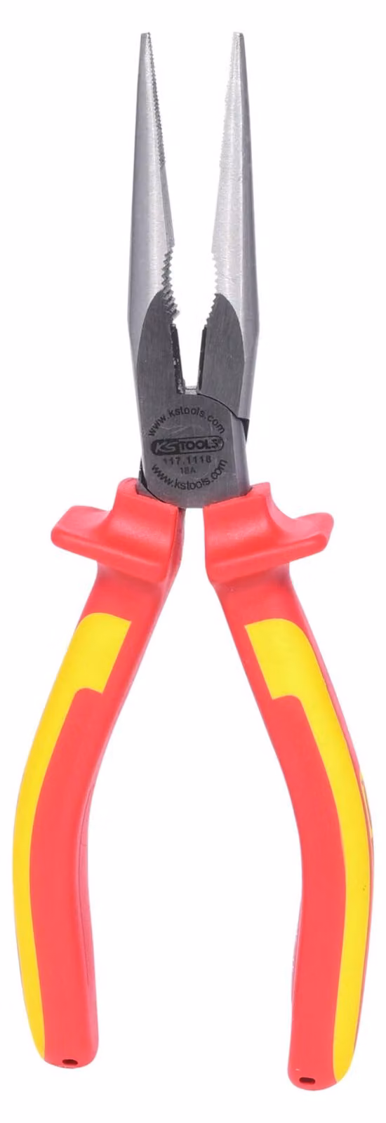 KS Tools 1171118 Round nose pliers Straight Tool steel 215 mm