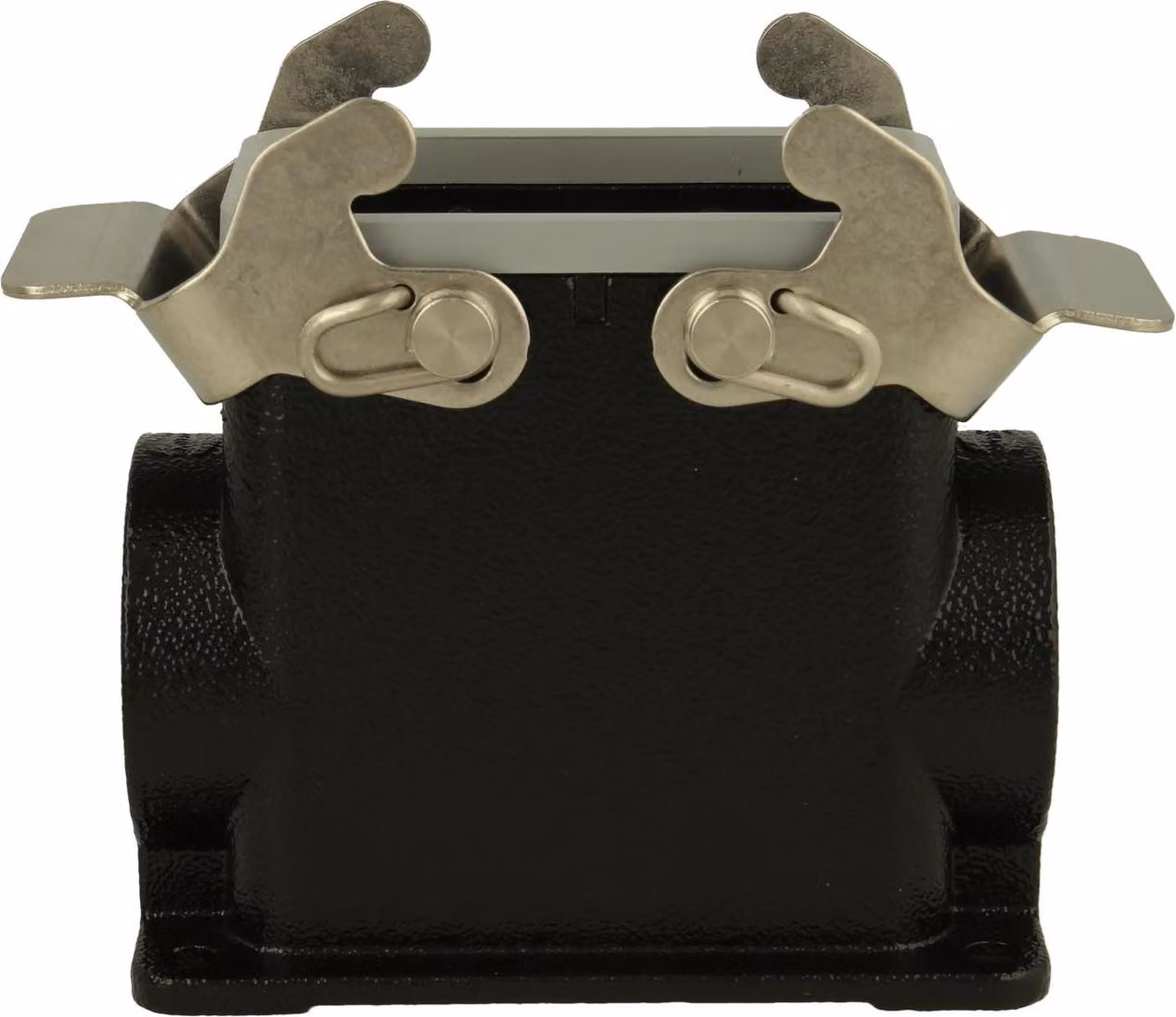 HARTING Han 10B M Base alta, 2xM32 uscita cavo laterale, con 2 staffe trasversali - 1 pezzo