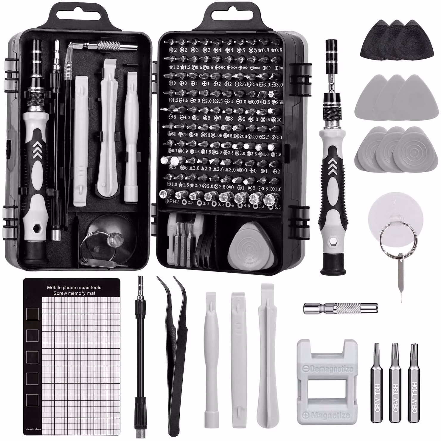 Kit di strumenti di precisione da 122 pezzi per riparazioni