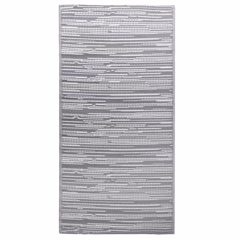 Tappeto da Esterni ARAKIL Grigio 160x230 cm in PP