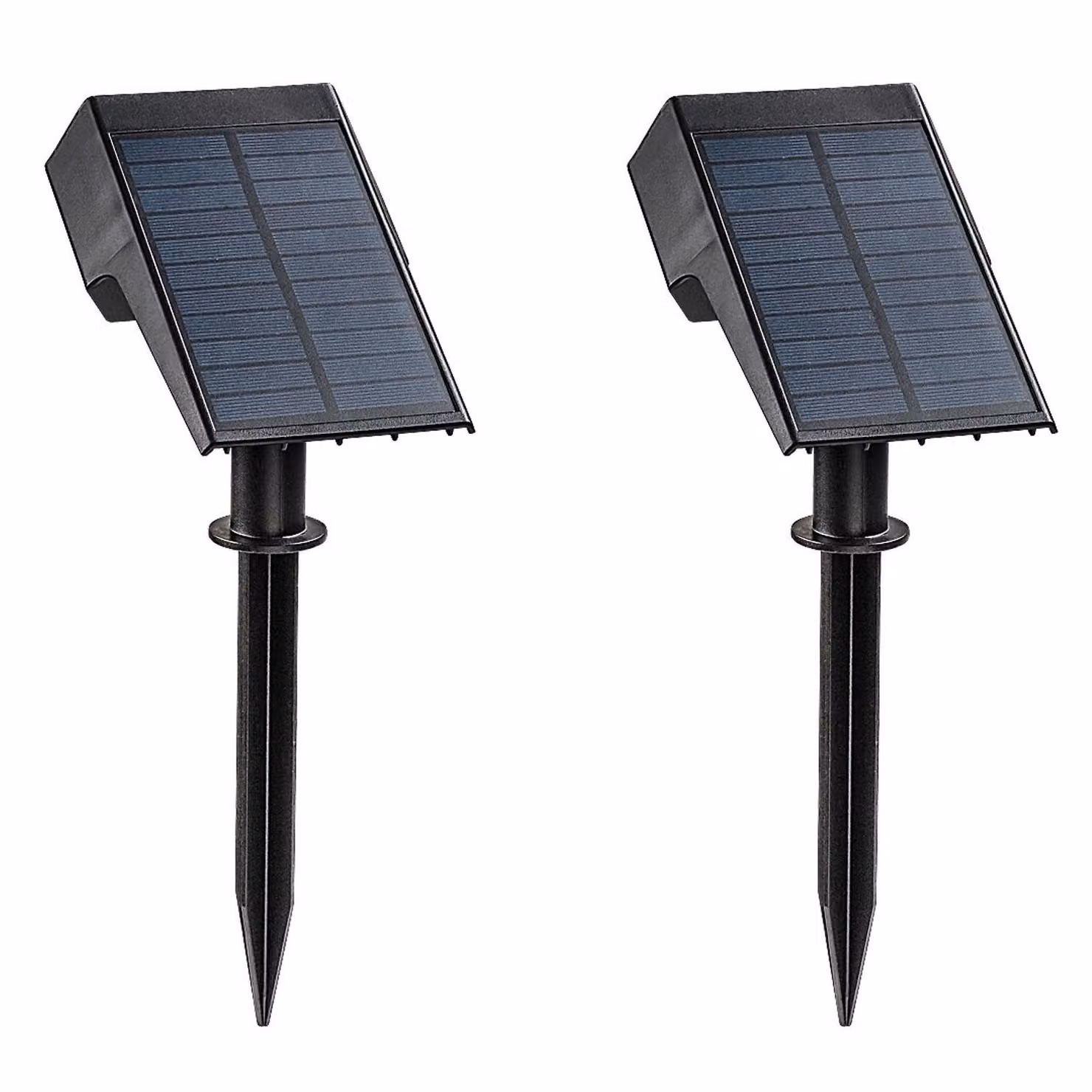 2 lampade solari Rabalux Nantes, 50 lumen, grado di protezione IP65, colore nero, LED, 0,5 W, modello 77088