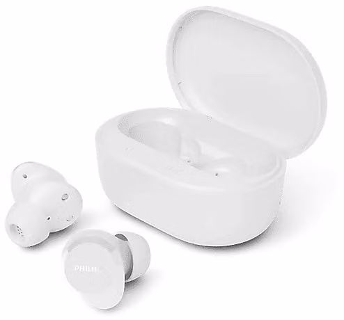 Auricolari True Wireless Bluetooth Philips TAT1300WT/00 Bianchi con ricarica USB-C
