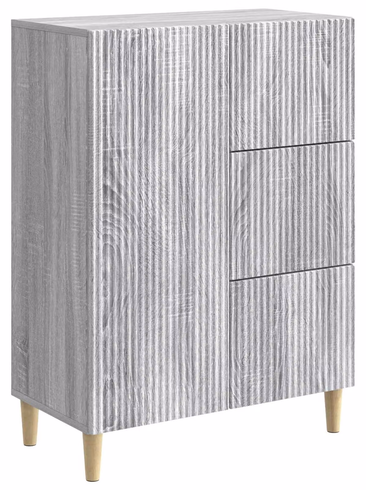 Credenza Grigio Sonoma 66 x 34,5 x 90 cm Legno ingegnerizzato