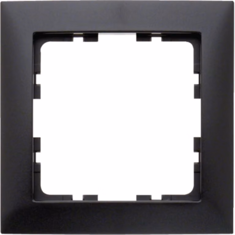 Cornice Berker, singola, S.1, antracite, opaca, 1 pz.