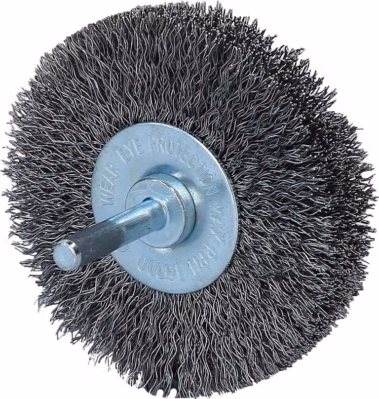 KS TOOLS Disco per spazzola metallica in acciaio 0,3 mm Ø 75 mm - 340.0032