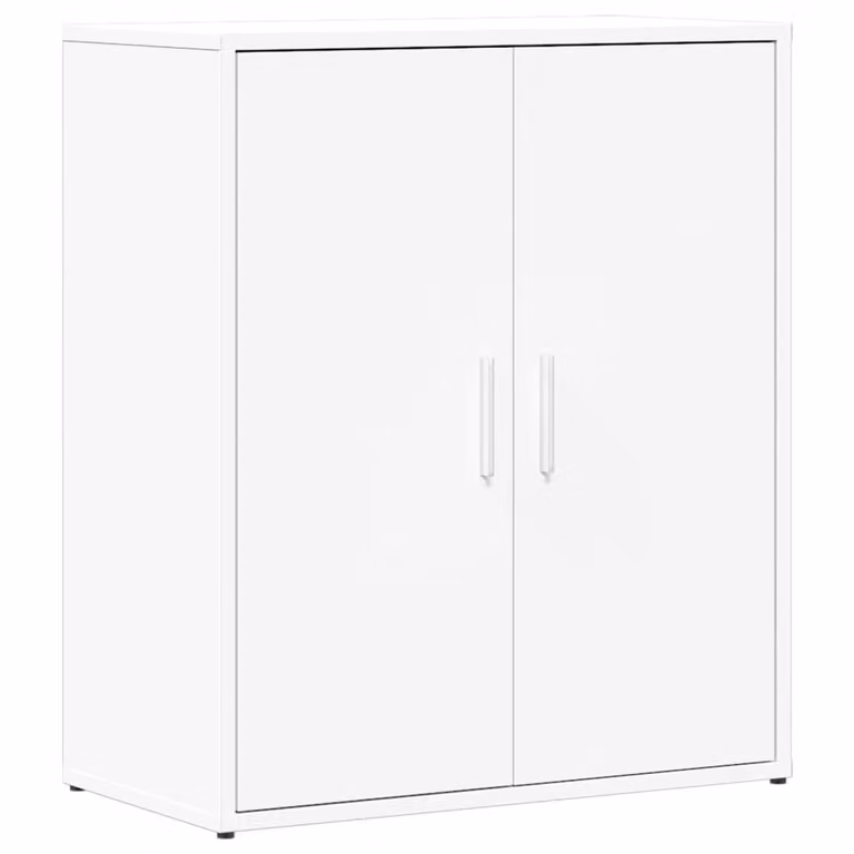 Credenza Bianco 60x31x70 cm in Legno Multistrato