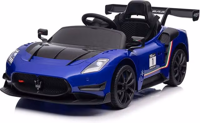 Macchina Elettrica per Bambini Licenza Ufficiale Maserati GT2 10,8V 5,4Ah Blu