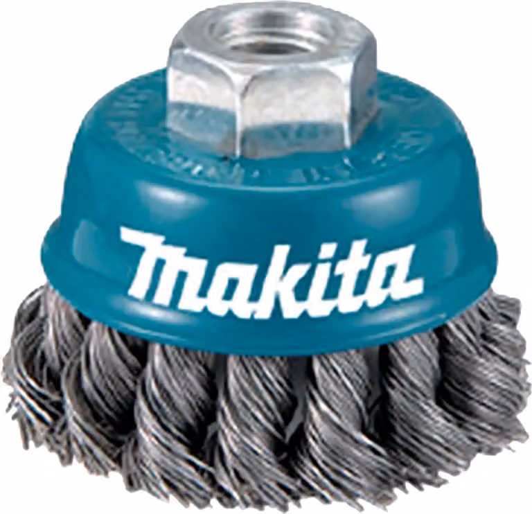 Spazzola Makita m14 75mm/0,5mm inox