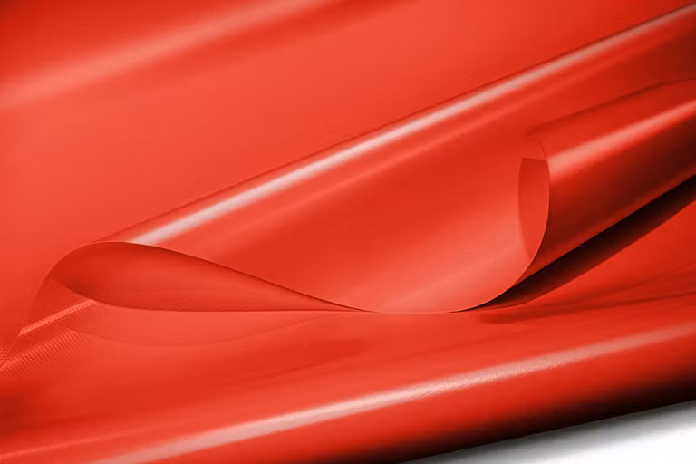 Telone per camion in PVC 900g/m² (3m x 5m, senza occhielli, rosso RAL3002) al metro con/senza occhielli Telone per tetti Telone per camion industriali Telone per campeggio Telone di protezione Telone di legno