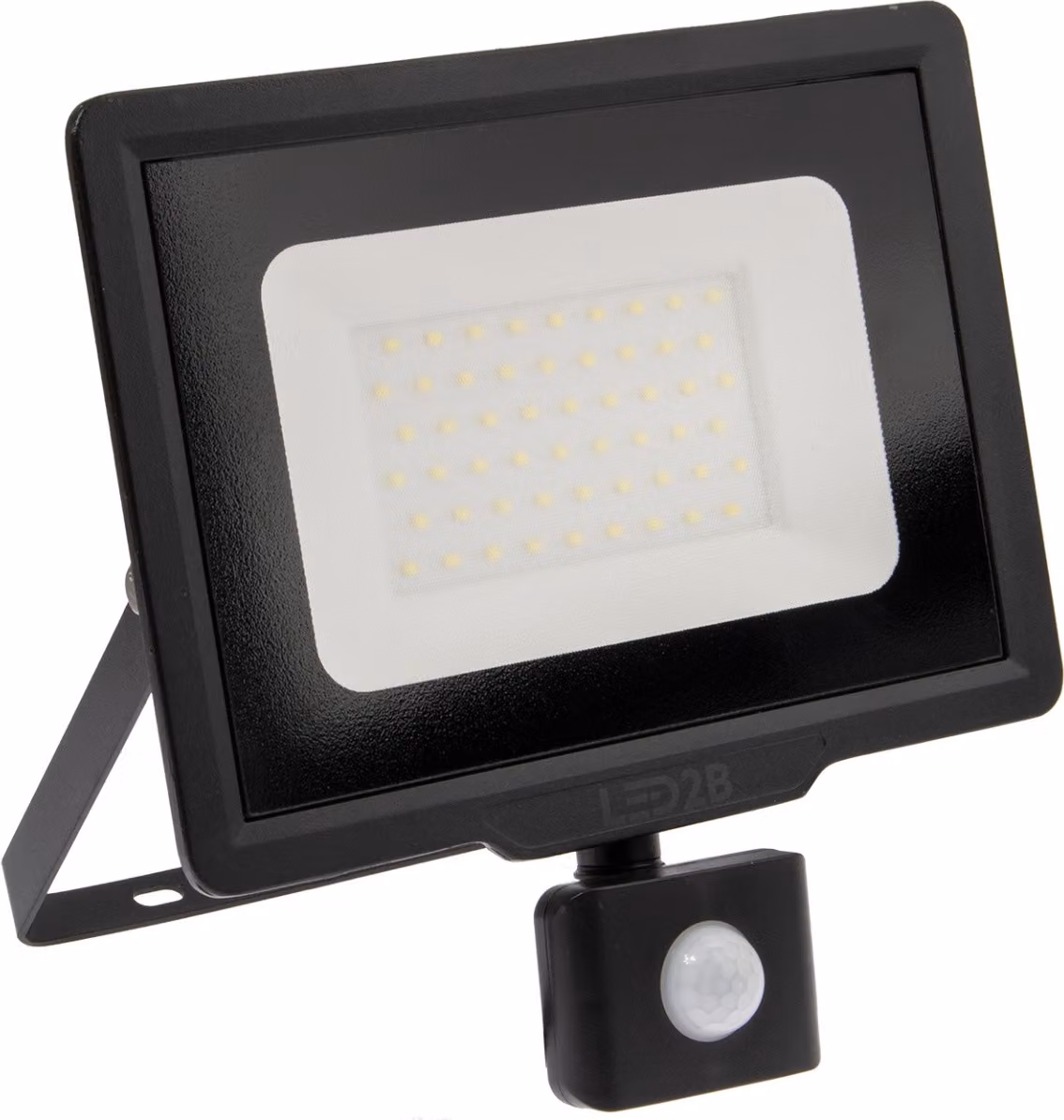 Proiettore LED 50W 4000lm 6000K IP44 Nero con sensore di movimento LED2B KOBI MHC