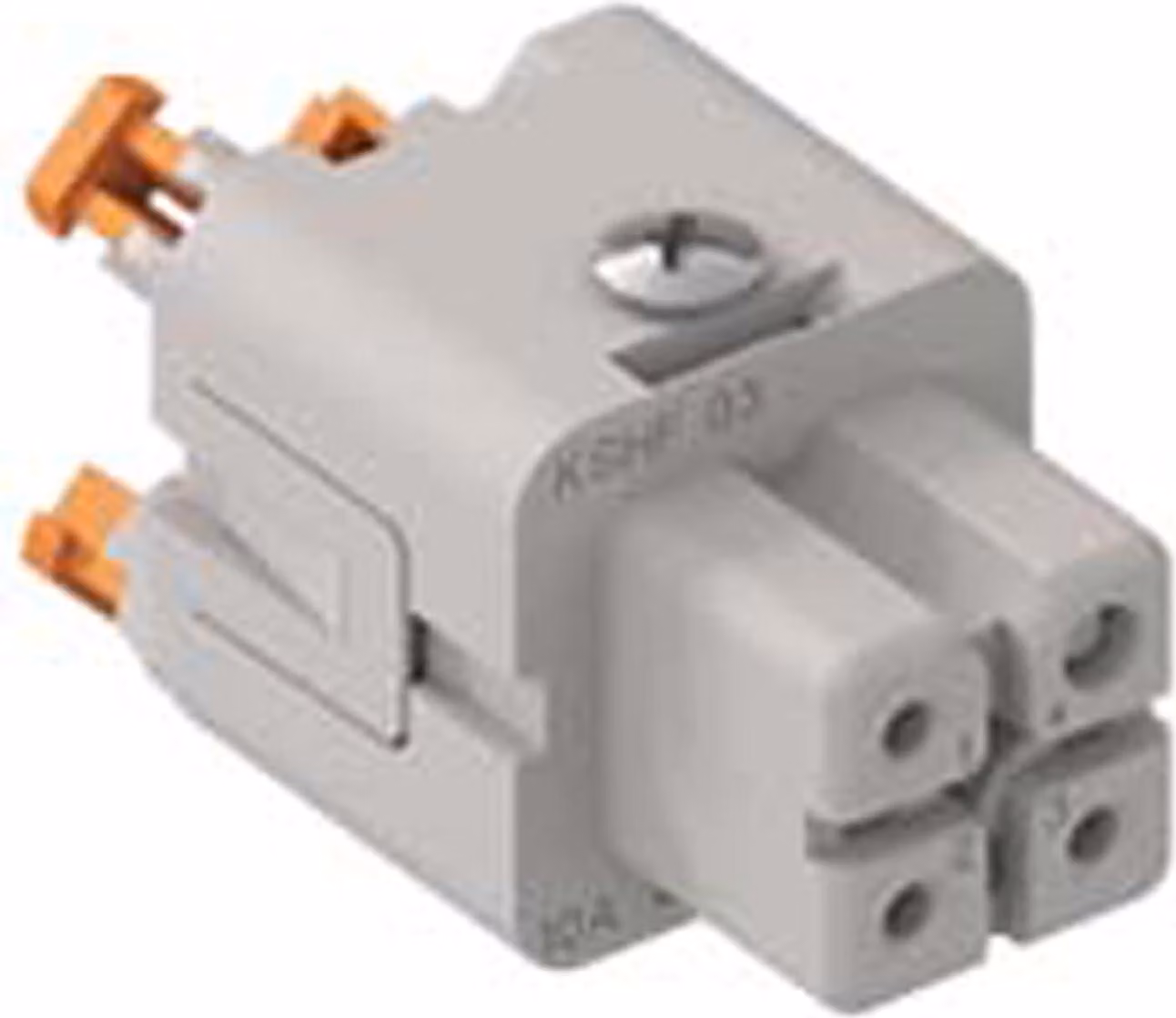 Presa ILME misura 21.21 3P+PE argento SQUICH 10A